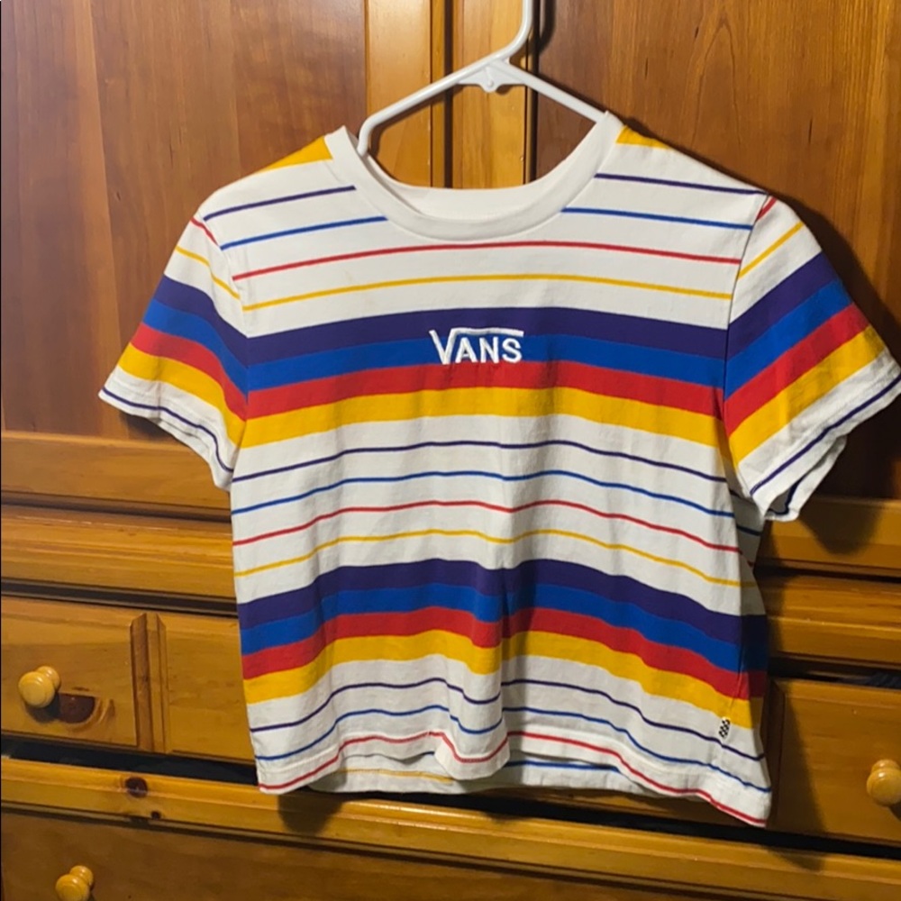 Retro vans crop top
